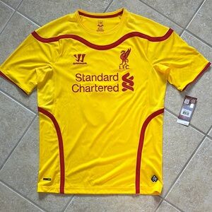 Liverpool FC Yellow and Red Men's Gerard Kit